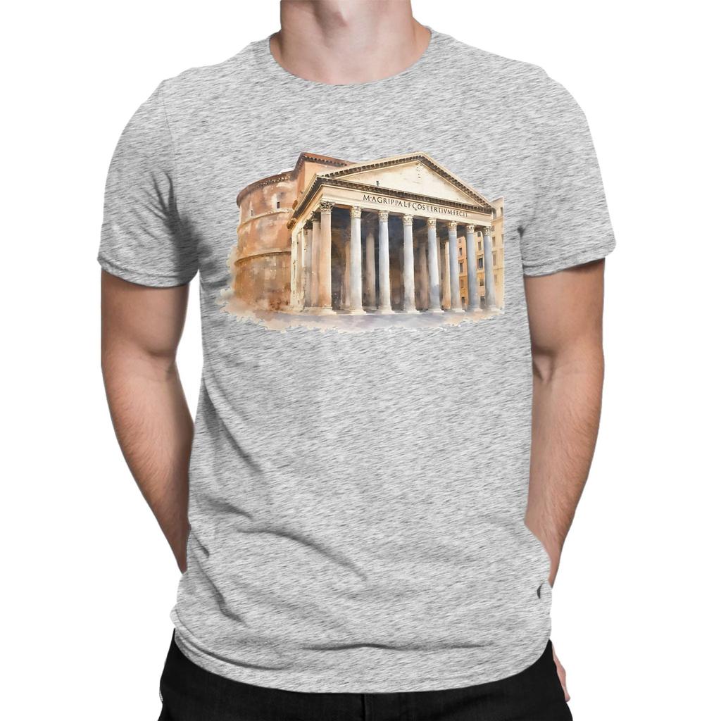 Pantheon (Rome) Funny Graphic 100 Cotton Tshirt Pantheon Tees Tops For Unisex