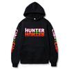 Anime Hunter X Hooded Sweatshirt Men Women Cotton-Lined Long Sleeve Pullover Streetwear Style