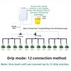 Automatic Drip Irrigation Device Adjustable Timer Waterers  Home Sprinkler