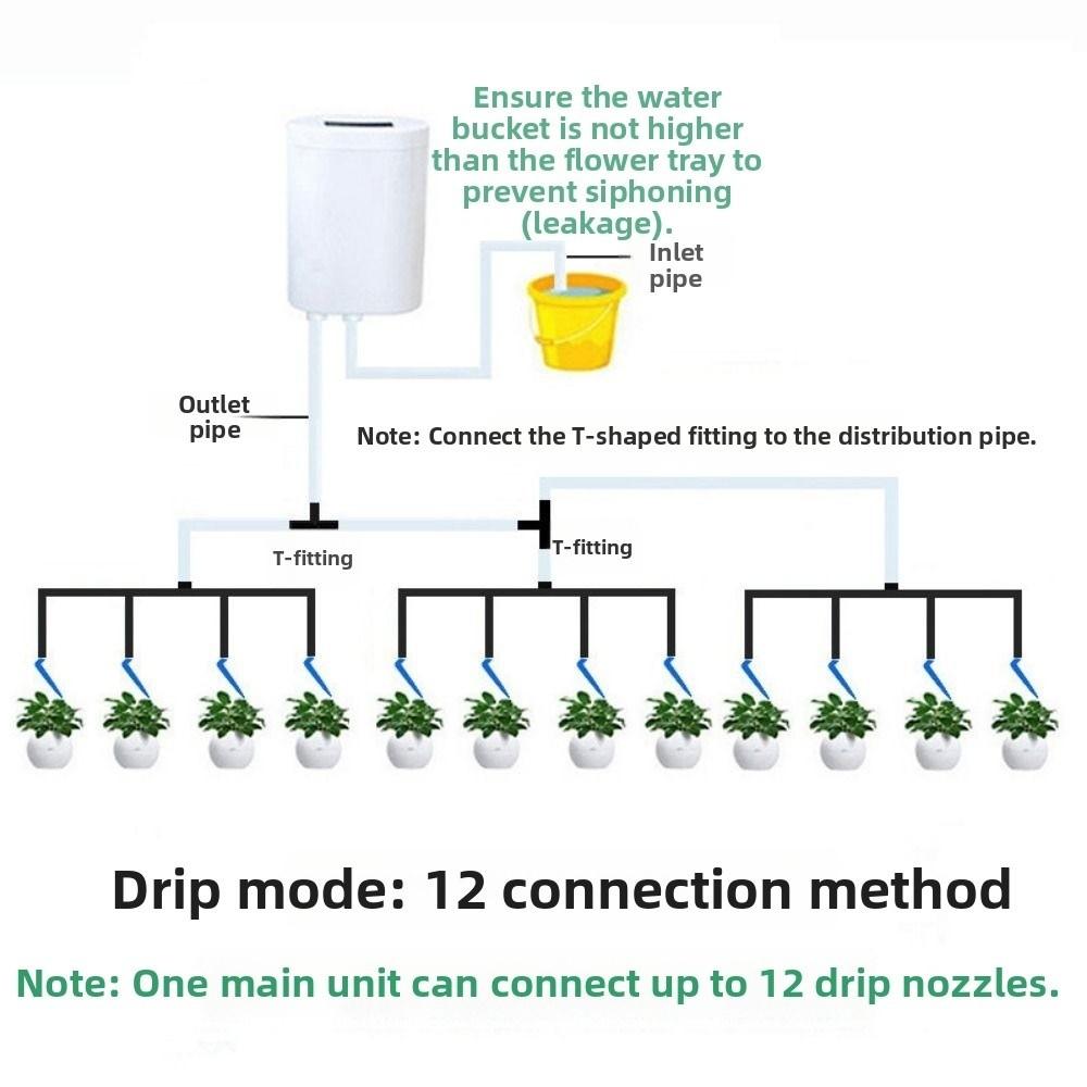 Automatic Drip Irrigation Device Adjustable Timer Waterers  Home Sprinkler