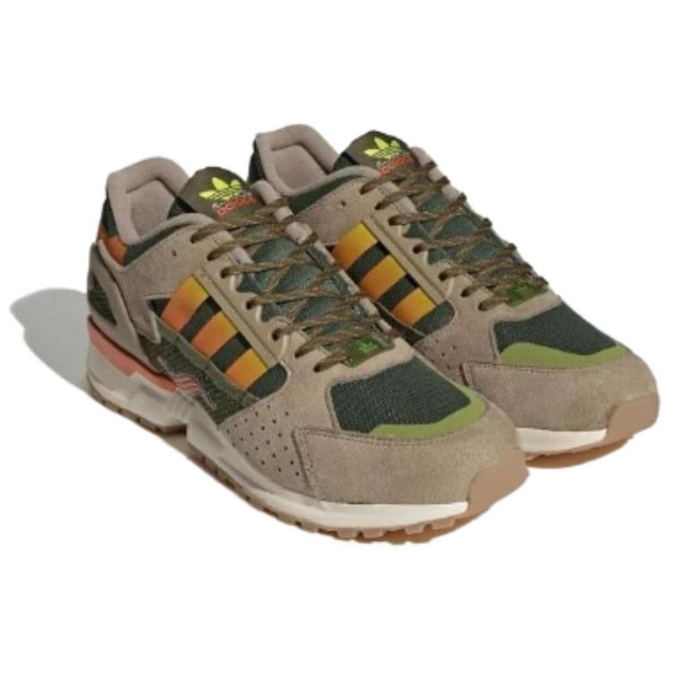 Adidas ZX 10000 Palace Wild Pine Men Sneakers Multicolor Blanch-Cargo HQ3846