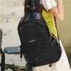 Schoolbag Korean Trend Student Backpack Male and Female Couples Junior High School High School College School Bag Three-in-One Casual Outdoor Bag