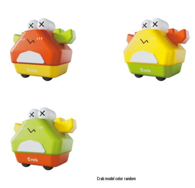 In Stock: Crab-Shaped Inertial Sliding Toy Car - Children s Small Gift