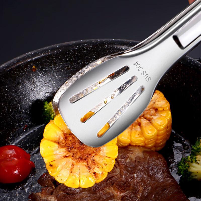 Churong 304 Stainless Steel Picnic Food Tongs