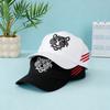 Tiger Embroidery Baseball Cap For Men Women Red Claw Mark Hip Hop Streetwear Adjustable Dad Hat Outdoor Sun Hat