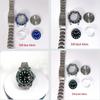 40MM 316 Nerūsējošā Tērauda Pulksteņa Korpuss un Siksniņas Komplekts priekš ETA2836, Pearl 2813/8215 Mehānismiem