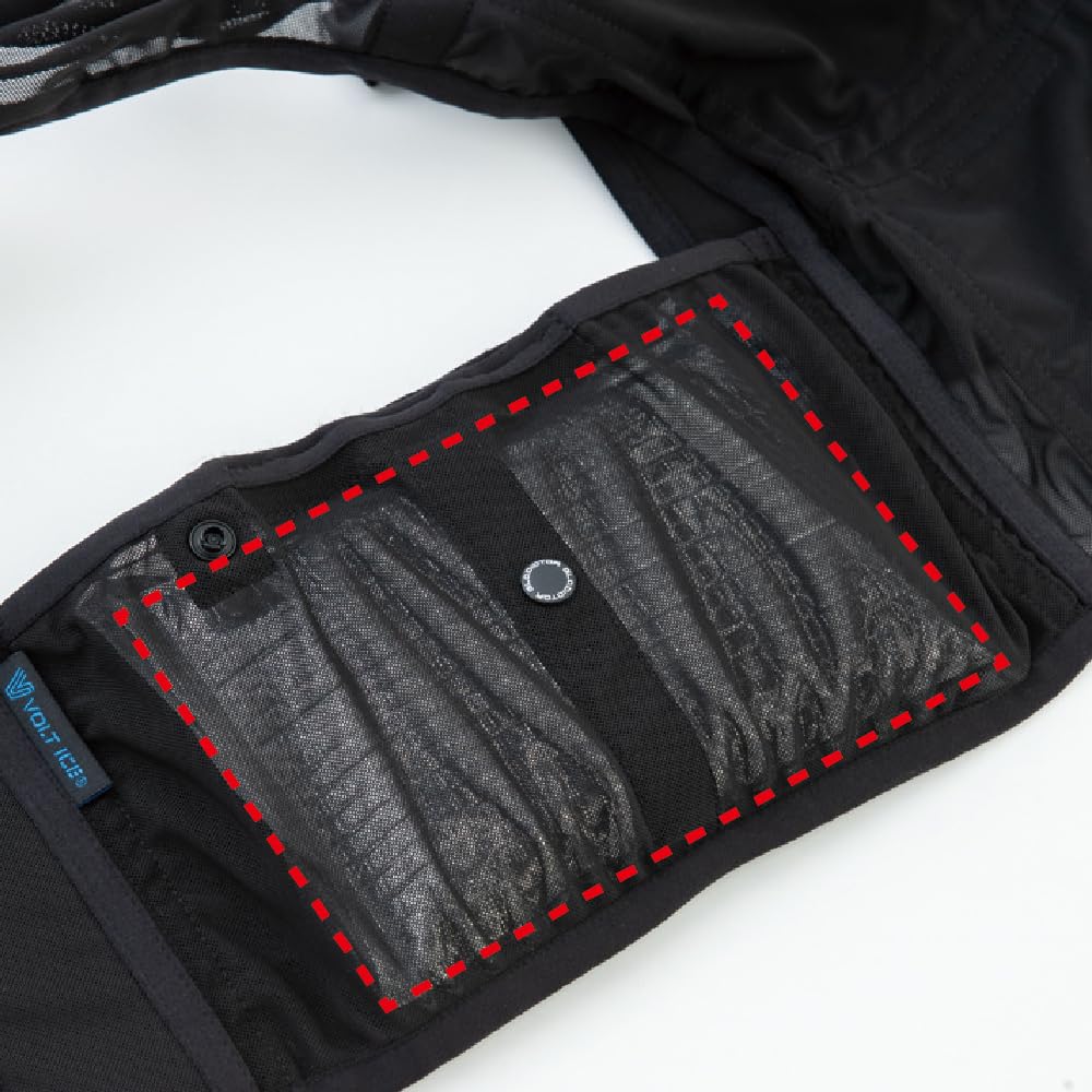 Gladiator Ice Cooling Heatstroke Prevention Ice Vest 3 Ice Packs Size 3XL GI-409 Vest, Vest, Product, + Set, Men's, Black,