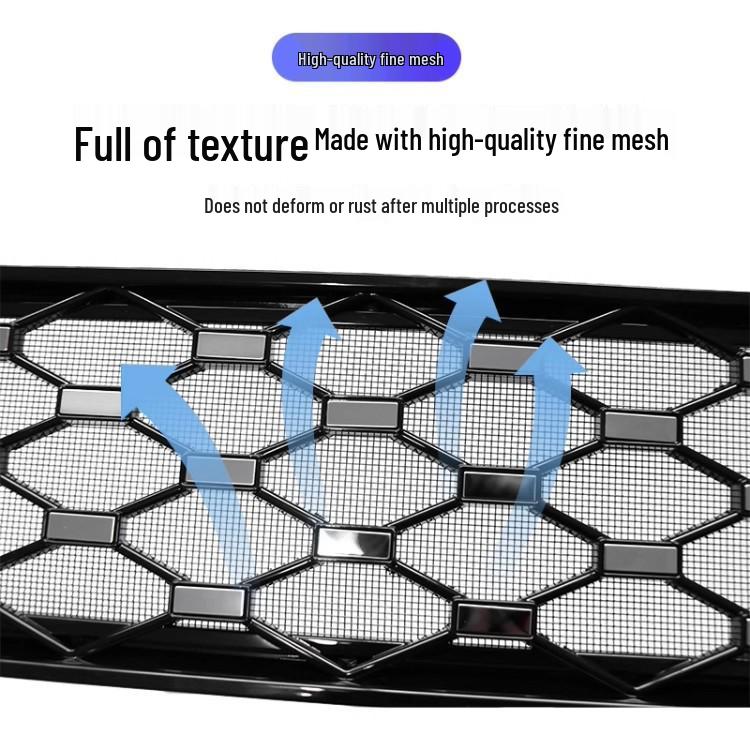 25-Model Compatible Anti-Insect Net Buckle Front Grille Starry Sky Decoration Accessory for Ideal i8/i6