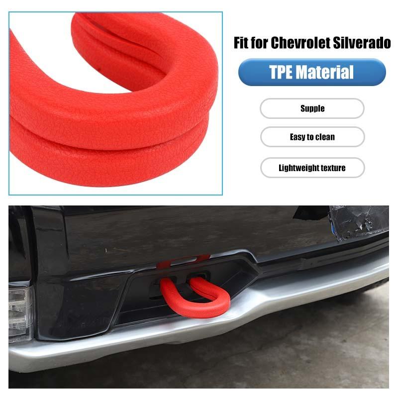 Copertura Protettiva Gancio Traino Paraurti Anteriore Auto Per Chevy Silverado GMC-SIERRA 2014 Su Accessori Esterni Auto
