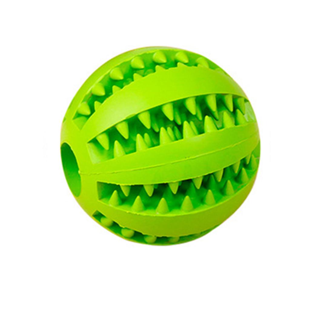 

Pet Toys Extra-tough Rubber Ball Funny Interactive Elasticity Ball Dog Chew Toys Cleaning Ball