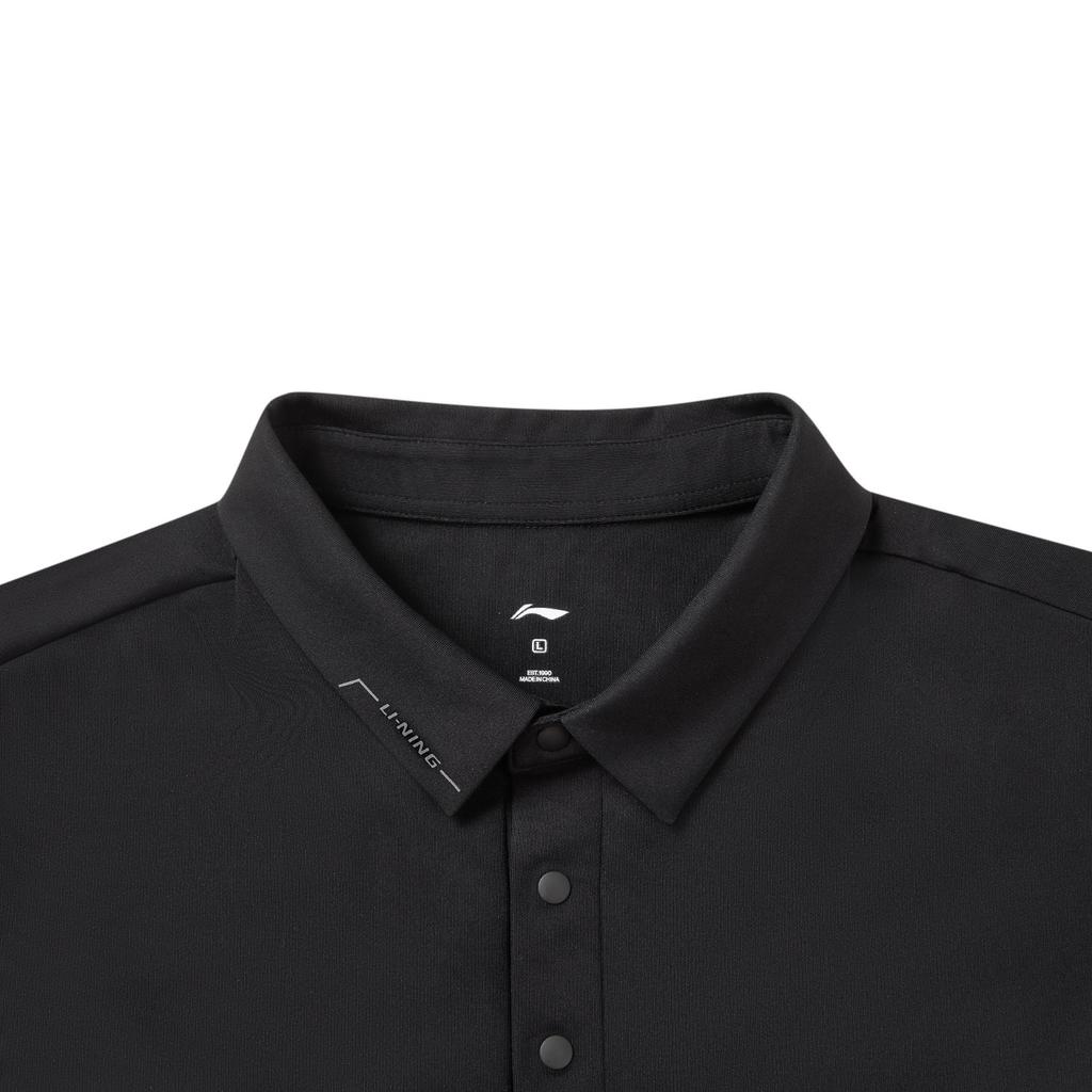 Li Ning Kühlendes Anti-UV-Logo Poloshirt Herren Oberteile APLW313-4
