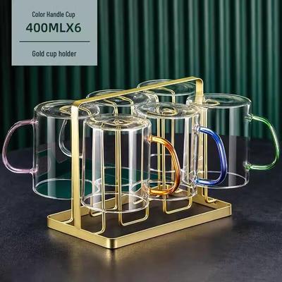 Naijiang Light Luxury Glass Teacup Set