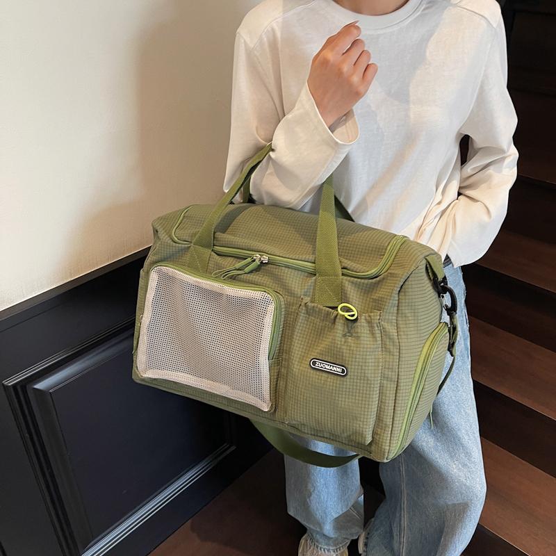 Sports Fitness Bag Wet and Dry Separate Swimming Crossbody Bag Lightweight Large Capacity Short-Distance Travel Shoulder Bag