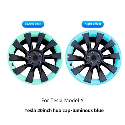 Tesla Model Y 20-inch Wheel Hub Cover: Segmented Rim Protection Cover for Stylish Modification Accessories.