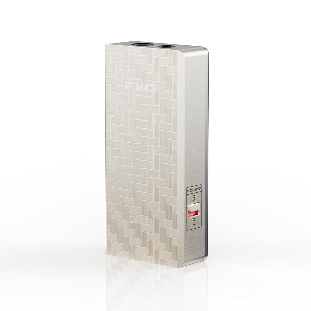 FIIO QX13 Černý titanově zlatý od autorizovaného japonského zahrnuje sériové Přenosný sluchátkový zesilovač s USB desktop a podporou aplikací (FIO-QX13-B,