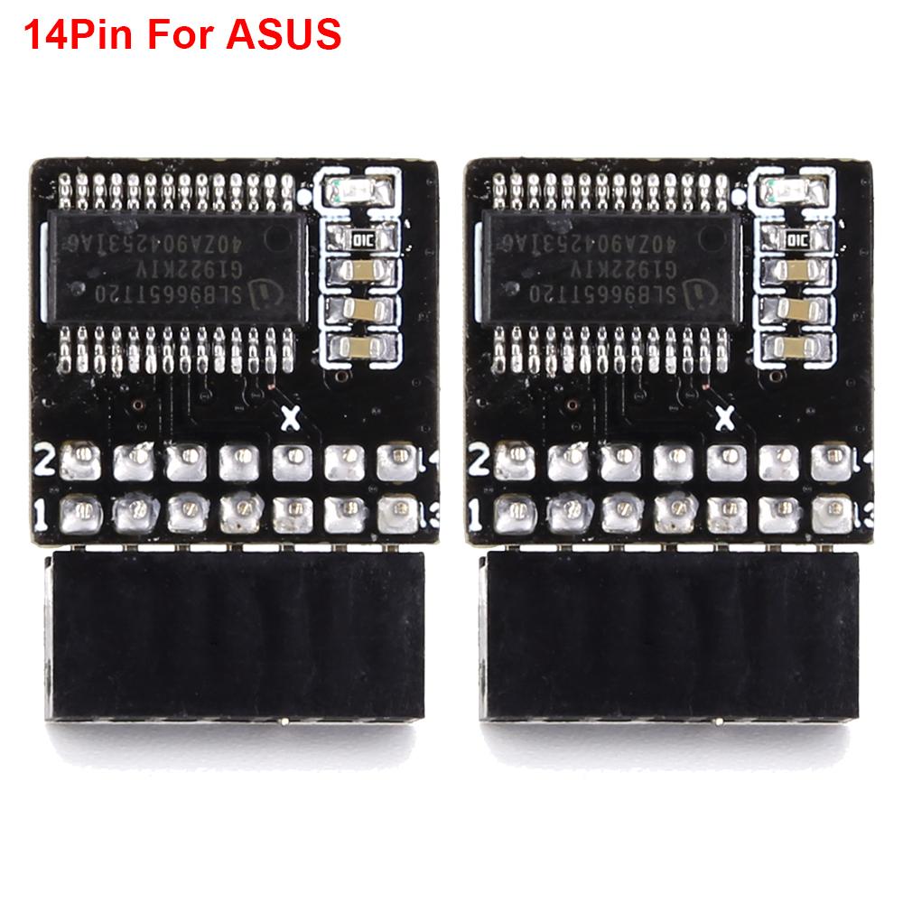 10-1PCS TPM 2.0 Encryption Security Module Board 4GB For ASUS ASRock MSI ASRock GIGABYTE LPC 14/18/20 Pin Motherboards Card