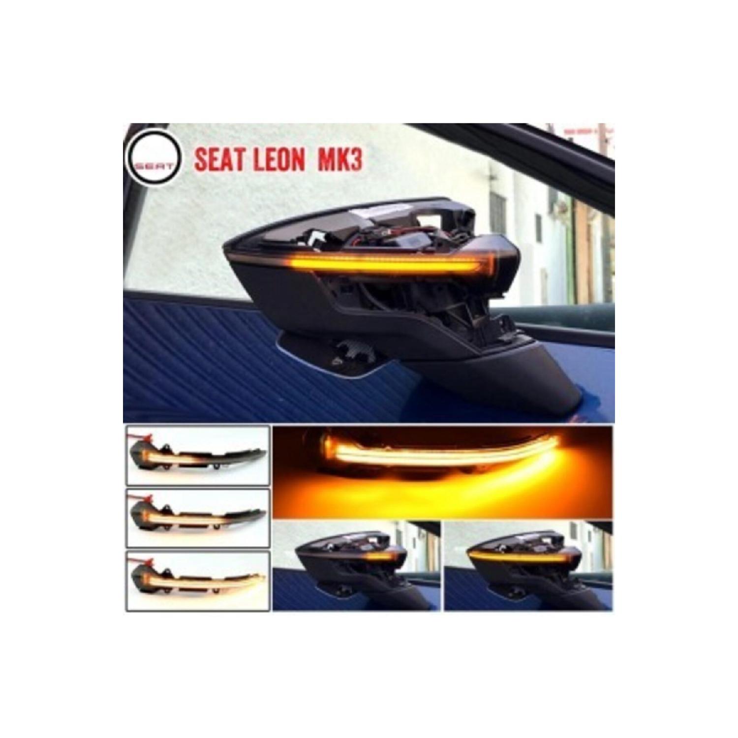 

Seat Leon Mk3 Сдвижное зеркало с подсветкой 1 комплект Mk3/mk3.5 (направо и налево) 2013 - 2020