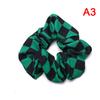 Demon Slayer: Kimetsu No Yaiba Scrunchie Elastic Handmade Headbands