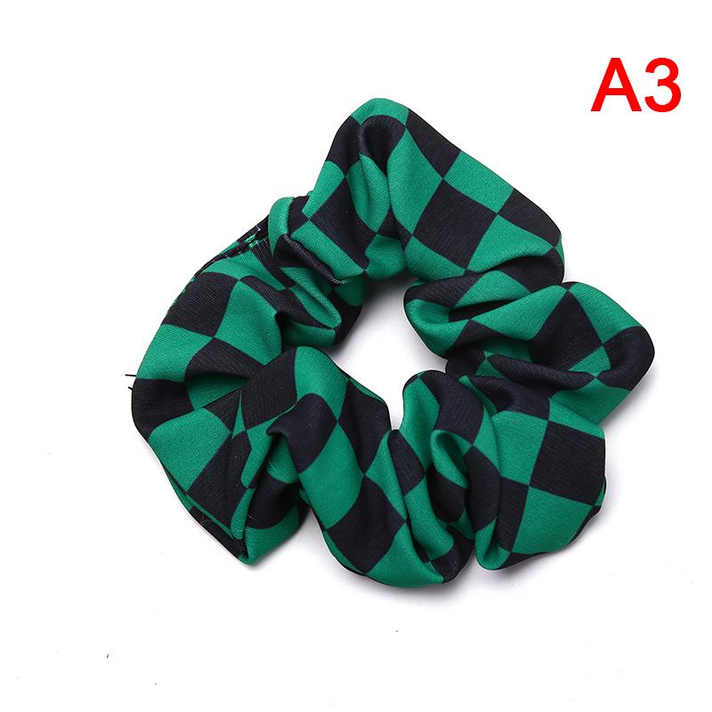 Demon Slayer: Kimetsu No Yaiba Scrunchie Elastic Handmade Headbands