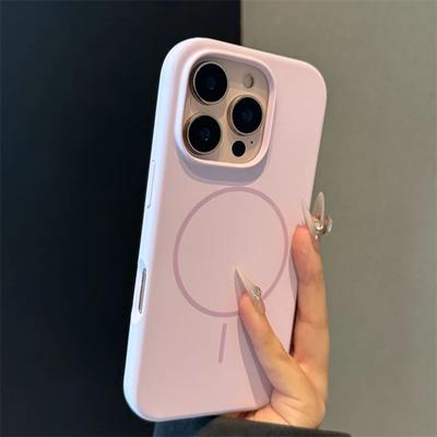 Originele Vloeibare Siliconen Magsafe Hoesje Voor iPhone 17 Pro 16 15 Plus 14 13 12 11 Pro Max Air Magnetisch Draadloos Opladen Rubberen Cover