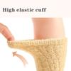 3 Pairs/Lot Winter Newborn Socks Thickened Soft Warm Baby Socks Solid Color Mid-Tube Kids Sock For Bebe