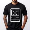 Retro Sad Computer Vintage T Shirts New In Tops & Tees Designr Clothes Oversize Man Harajuku Comfortable T-Shirt