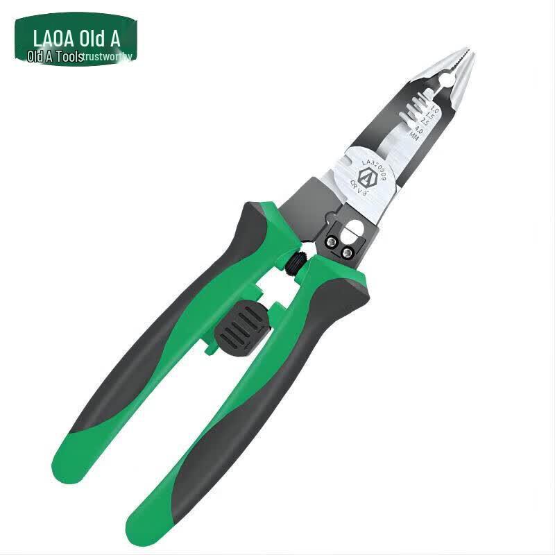 LAOA 9-inch Multi-function Long Nose Pliers & Wire Stripper