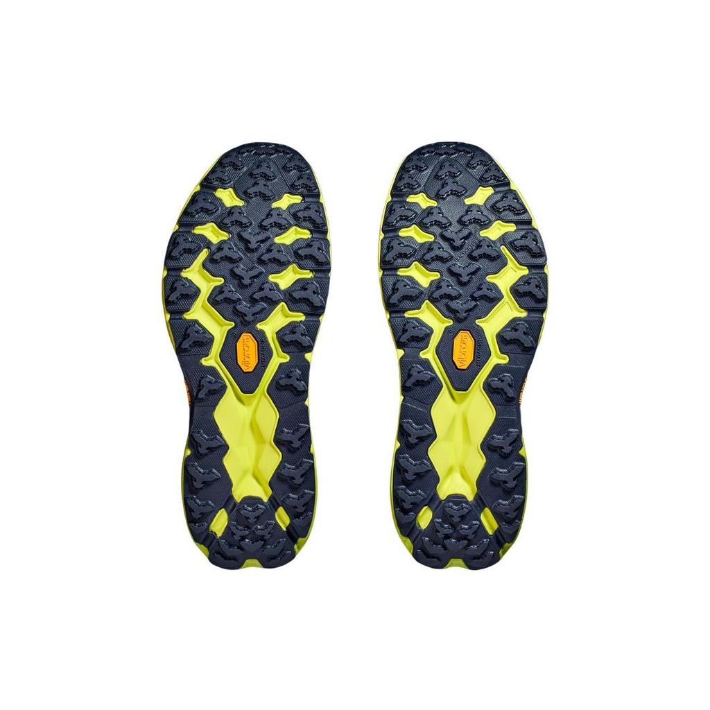 HOKA One One Speedgoat 5 Stone Blue Dark Citron 1123157-SBDCT