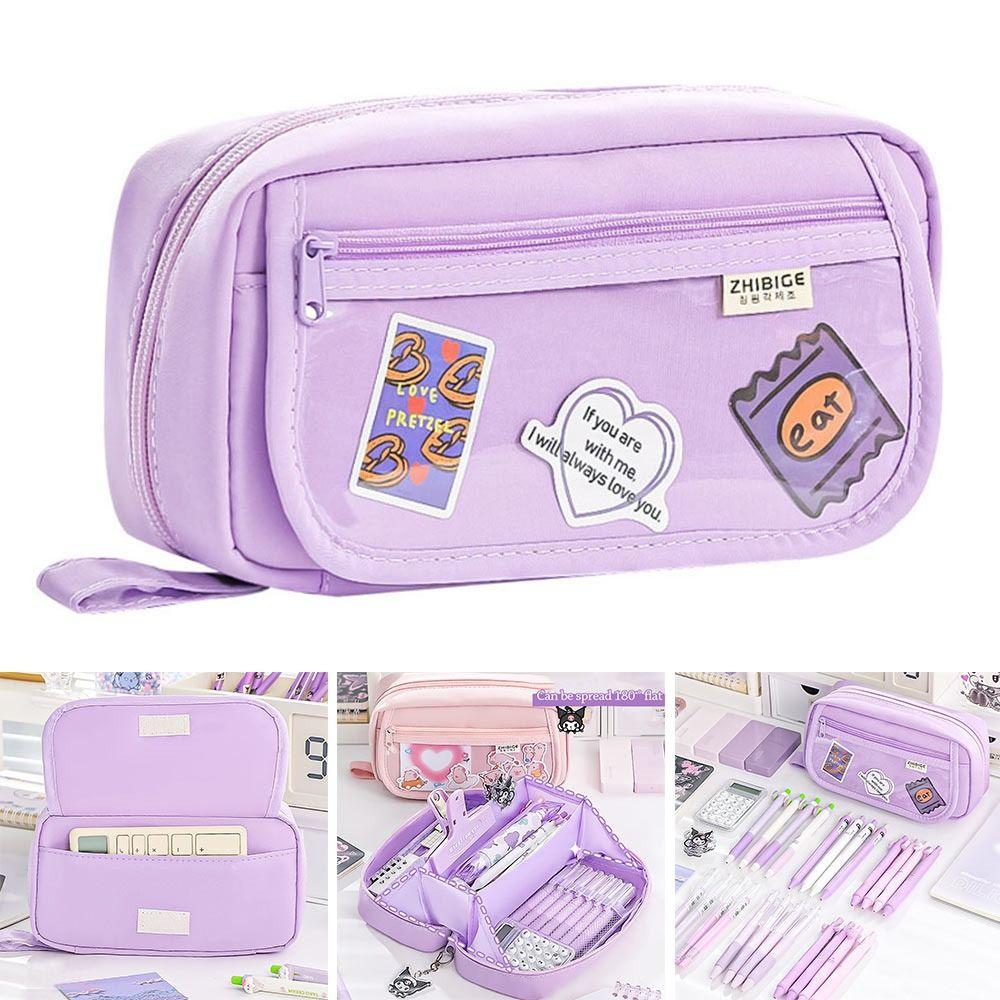 Fabric Pen Bag Large Capacity Pencil Case NEW Pen Box