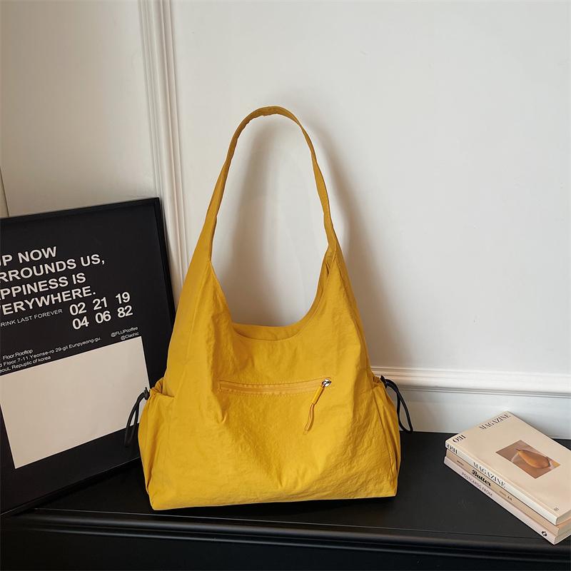 Women's Bag Large Capacity Tote Bag Solid Color Handbag Underarm Bag
