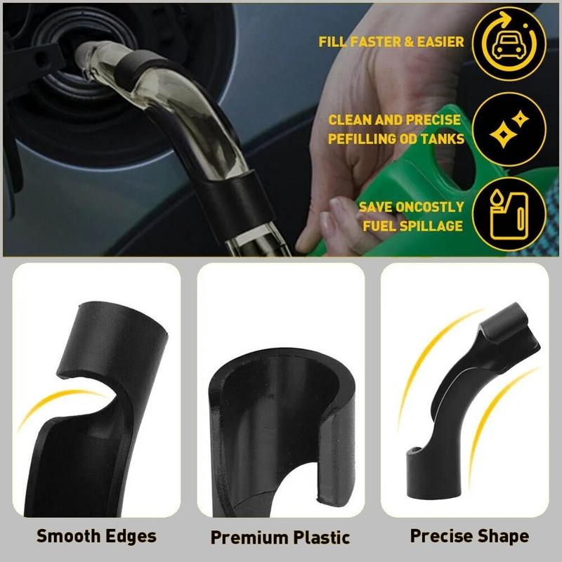 Tubo di riempimento carburante VP Racing da 5 galloni con valvola a sfera di arresto e piegatubi Kit tubo olio tubo carburante per taniche LC2 taniche Scribner