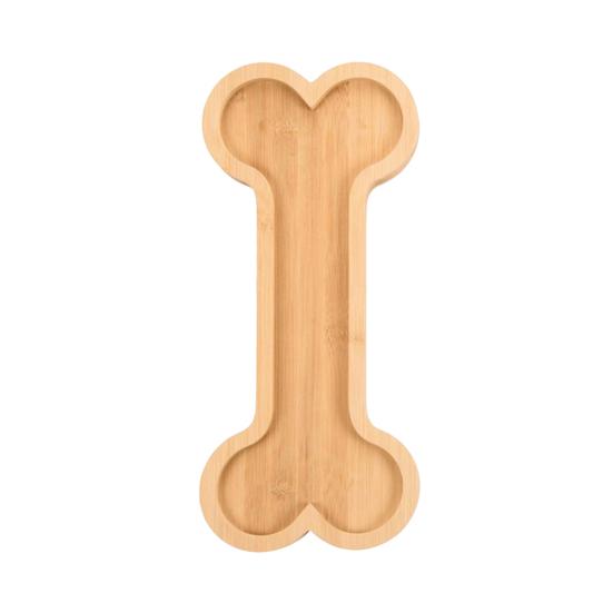 Bamboo Serving Tray Bone or Claw Shaped Charcuterie Board Snack