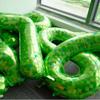 40Inch Green Mosaic Number Foil Balloon Kids Boys Game Theme Birthday Party Decoration Favors 0-9 Digital Balloon Supplies Gift