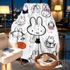 Miffy Print Blanket - Soft & Comfortable, for Bedroom, Travel, Sofa, Home Decoration - Birthday Christmas Gift for Friend