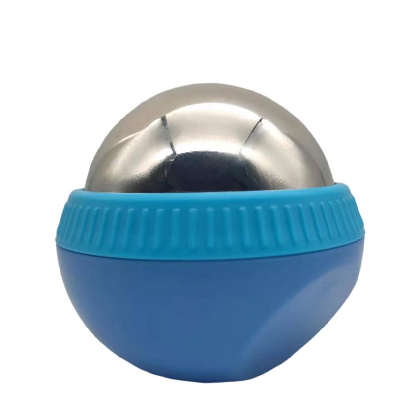 Stainless Steel Hot & Cold Massage Ball: Handheld Ice Pack, Cooling, Low Temp Rolling Ball, 70mm for Physiotherapy Fitness & Compress Therapy