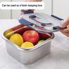 With Basket Multifunctional Deep Fryer Large Capacity Stainless Steel Frying Pan  Household Use