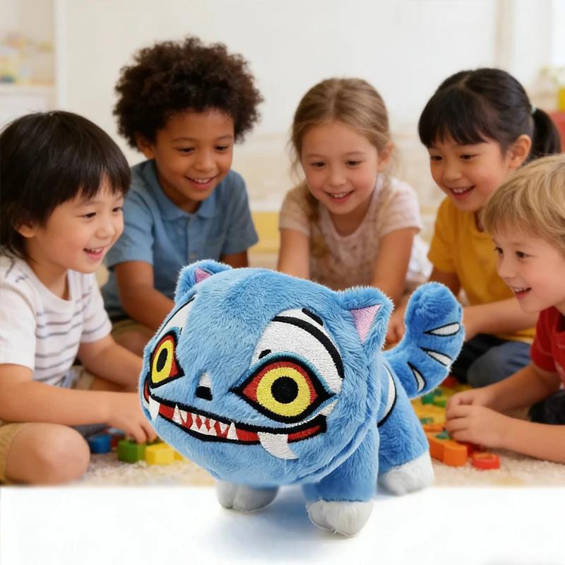 New Plush Witch Hunt Game Tiger Plush Toy Doll Soft Cute Party Small Gifts Birthday Gifts for Kids Children