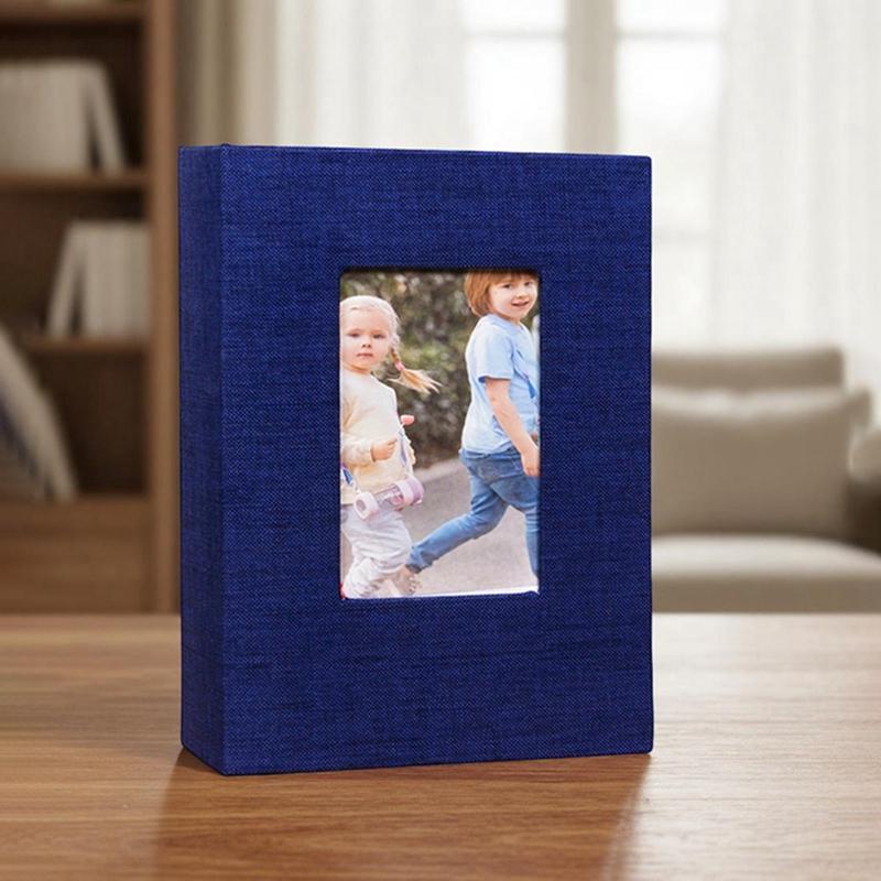 Cloth-bound Insert Album Photo Album For 104 Photos