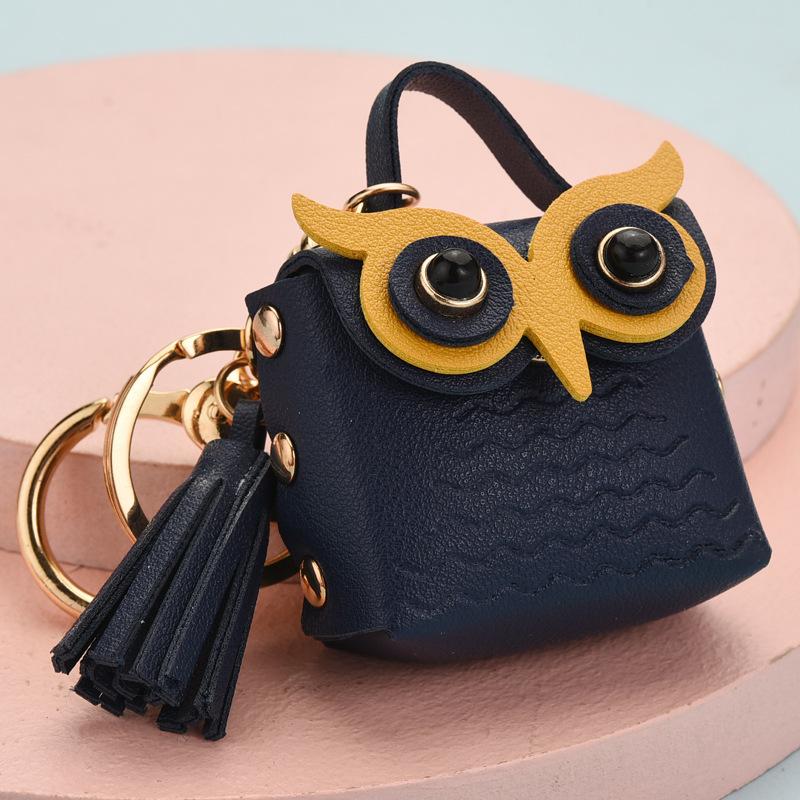 Creative Owl KeyChain Bag Pendant for Women Cute Doll Small Coin Purse KeyChain Gift