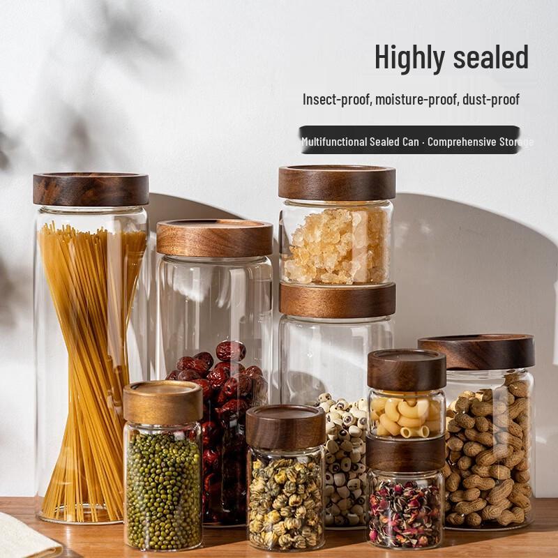 Hengming Taihe Glass Food Storage Jar