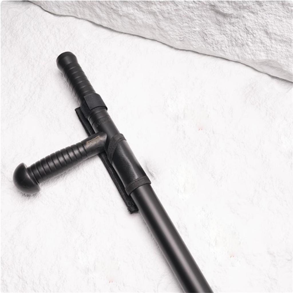 T-shaped Crutch Set Martial Arts Crutch Steel Crutch Telescopic Crutch Set Universal T-shaped Stick T-shaped Stick Set Can Be Worn With A Belt