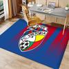 Fc Viktoria Polyester Carpet, Soft Indoor Mat for Office Chair, Living Room, Computer Desk - Decorative Home Office Rug Design
