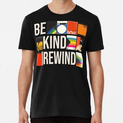 Be Kind Rewind // VHS 80er Nostalgie T-Shirt S-5XL Bestes T-Shirt