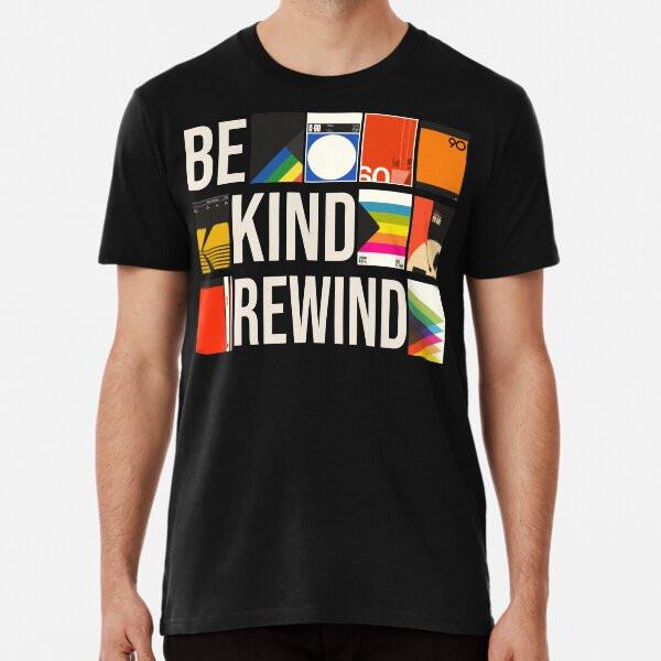 

Be Kind Rewind // VHS 80s Nostalgia T-Shirt S-5XL Best T-Shirt 2XL