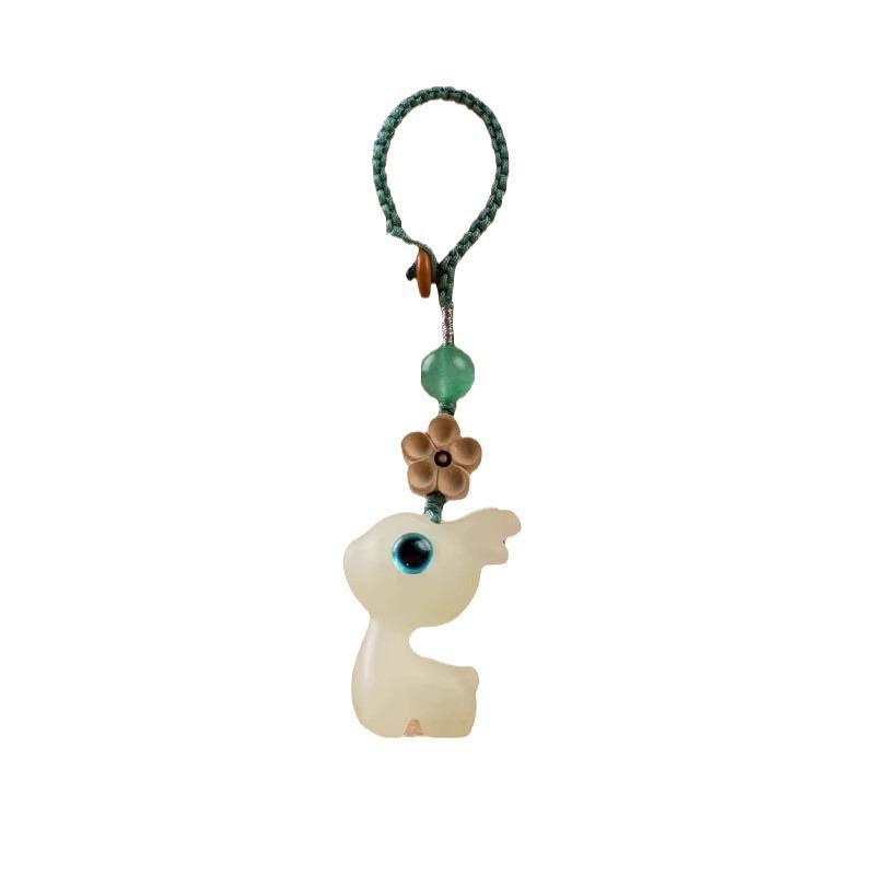 Luminous Little Deer Keychain Pendant - Cute Travel Safe Ornament for Men & Women