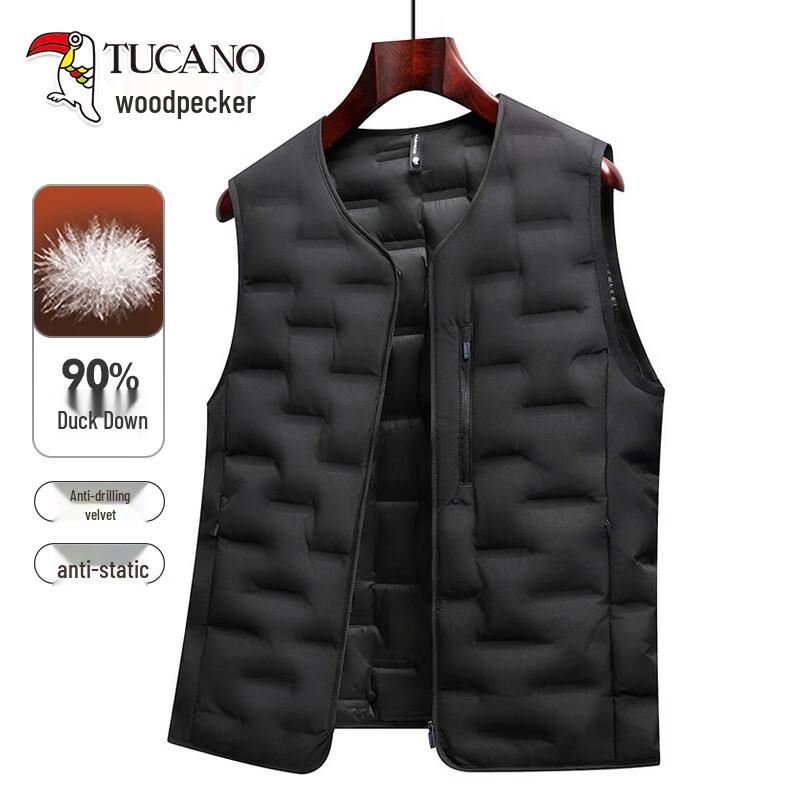 Tucano Men's 90% Down V-Neck Vest
