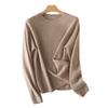 2026 Le Kasha Women's Autumn/Winter Cashmere Round Neck Long Sleeve Pullover Sweater