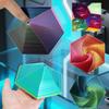 3D-gedrucktes fraktales Fidget-Hexagon 7 cm Tragbares Spielzeug Sensorisches Anti-Stress-Spielzeug Schreibtischornament Kinderspielzeug Visuelles Überraschungsspielzeug Spiel