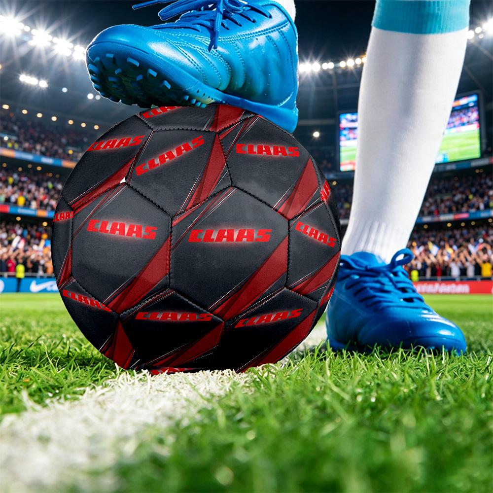 CLAAS Print Standard Size 5 Soccer Ball Durable Shock?Absorbing Ball For Training Match Outdoor Play