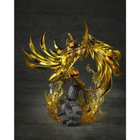 TAMASHII NATIONS Figure Arts Zero Touche Metalique Saint Seiya Sagittarius Approximately 250mm PVC ABS Made Painted Finished